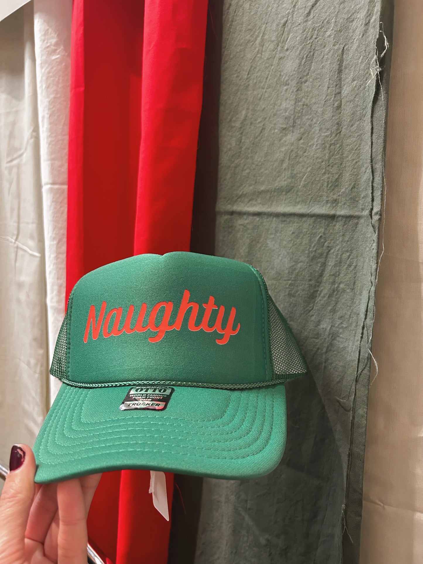 Naughty trucker hat