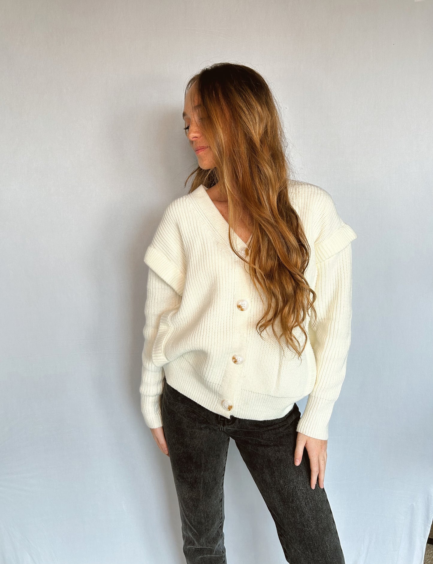 Cozy White Sweater